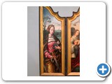 CREEFT Heinrick Le Couronnement de la Vierge110x130cm gauche - XVIème siècle - Musée des Beaux Arts Nîmes